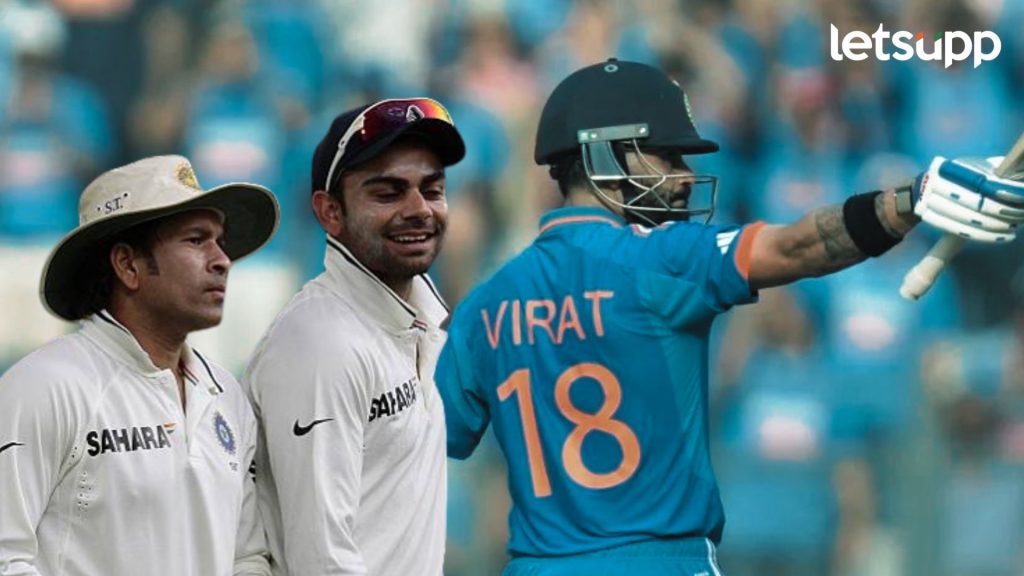 Sachin Tendulkar And Virat Kohli