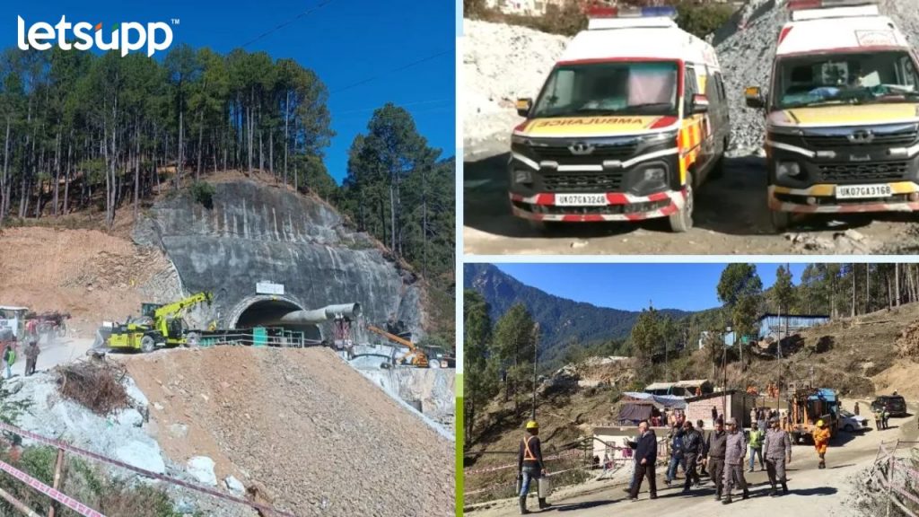 बोगद्यात अडकलेल्या मजुरांची लवकरच सुटका? 45 मीटरपर्यंत ड्रिलिंगचं काम पूर्ण...