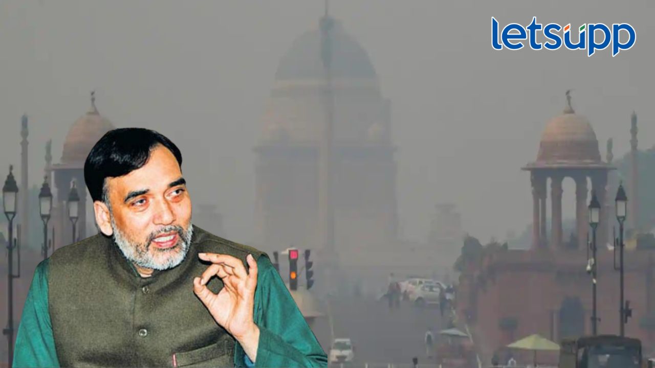 Delhi Pollution : राजधानी दिल्लीत धुराचं साम्राज्य; वाहने, शाळांसह लाकूड जाळण्यावर बंदी...