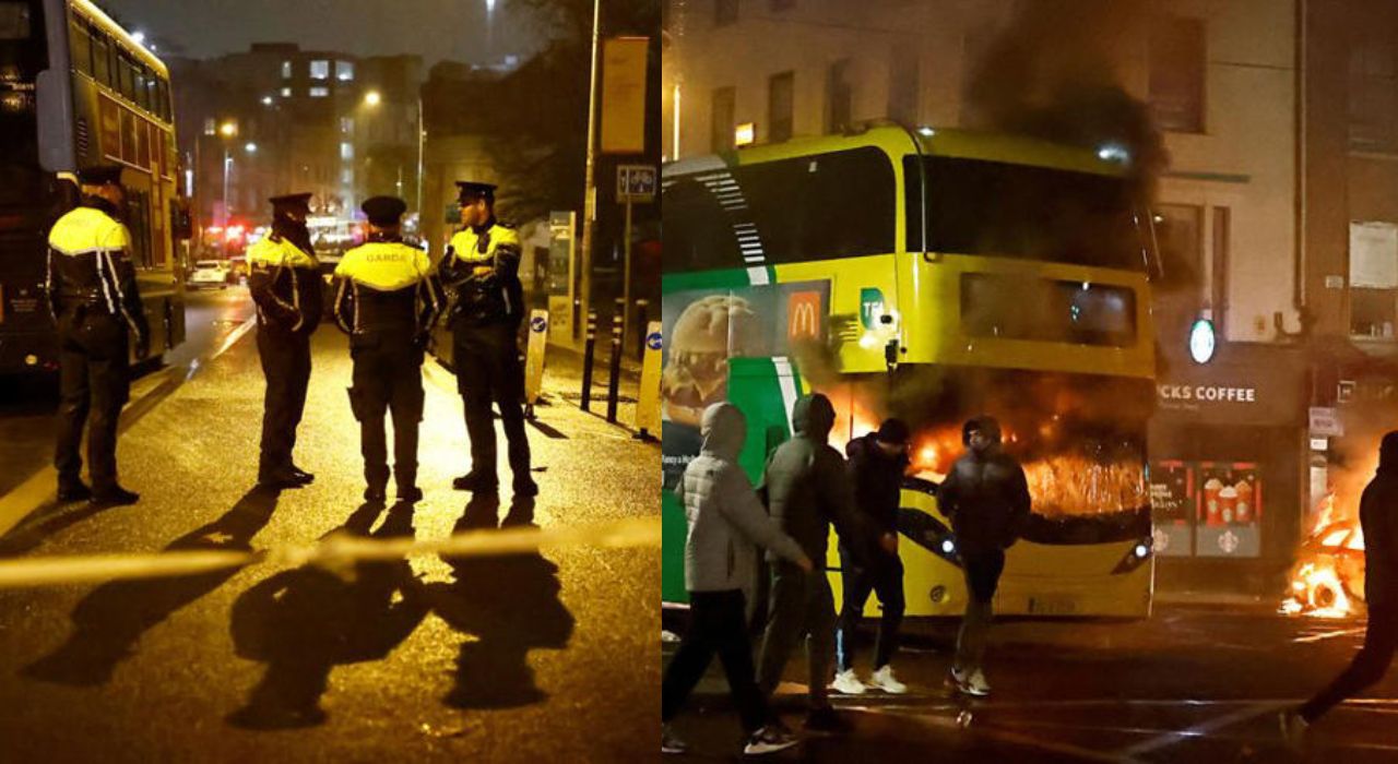 Ireland Riots : आयर्लंडच्या राजधानीत जाळपोळ! लहान मुलांवरील हल्ल्यानंतर शहरात तणाव