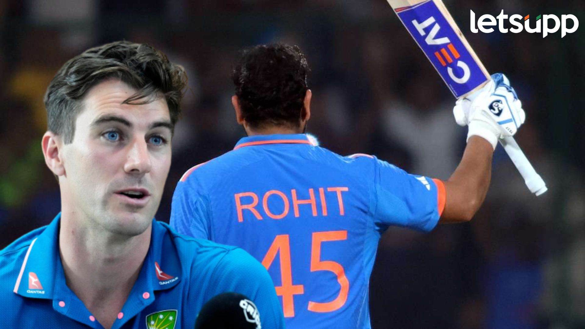 ICC साठी रोहितचं 'बेस्ट' कॅप्टन; दोन ट्रॉफीज् मिळवून देणाऱ्या पॅट कमिन्सला बाहेरचा रस्ता