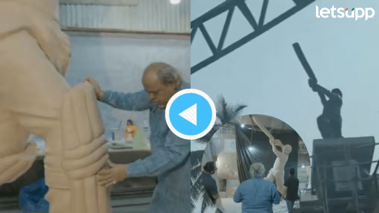 Pramod Kamble : नगरच्या शिल्पकारानं बनवलेल्या सचिन तेंडुलकरच्या पुतळ्याचं आज अनावरण Pramod Kamble