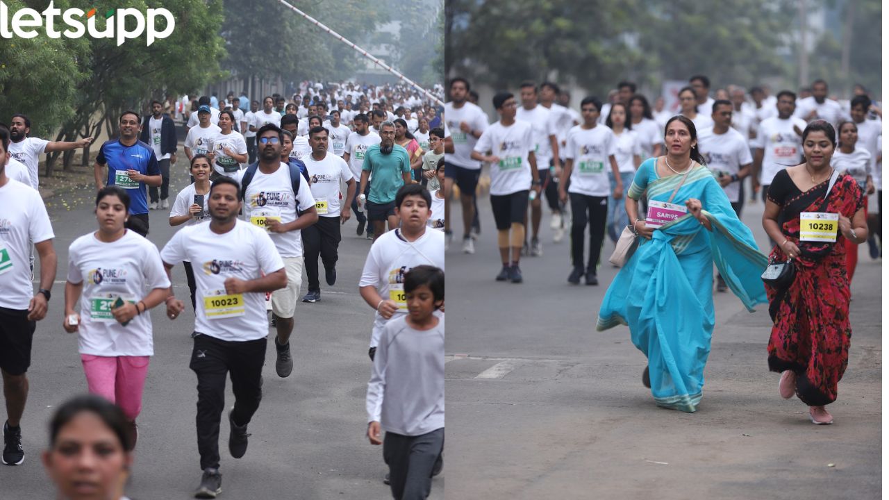 पहाटेच्या थंडीत फिक्की फ्लोमध्ये नऊ हजारांहून अधिक जण धावले