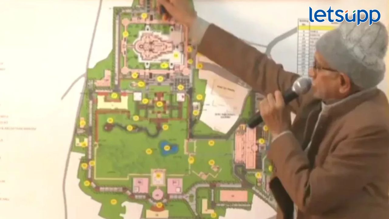 70 एकरावर बांधले जातेय राम मंदिरच; कसा आहे नकाशा? मंदिर परिसर कसा असणार?