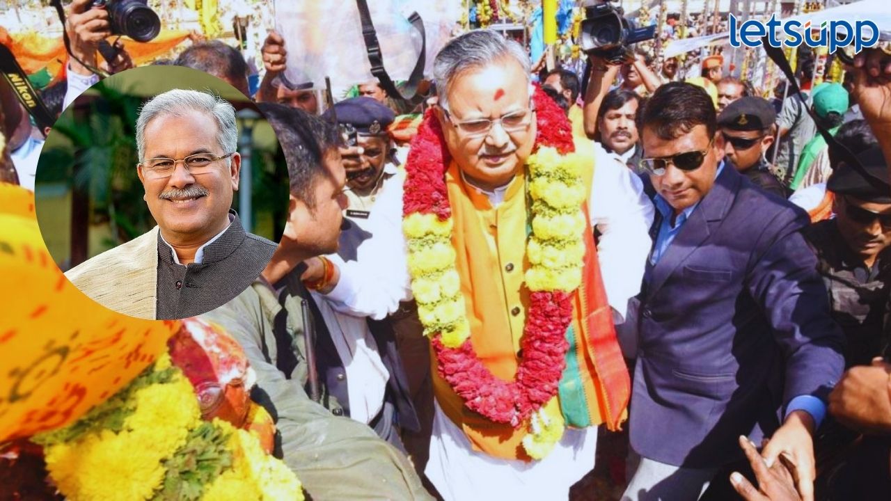 छत्तीसगडमध्ये बड्या नेत्यांची अवस्था काय? कोण आघाडी अन् पिछाडीवर… Bhpendra Bagel & Raman Singh