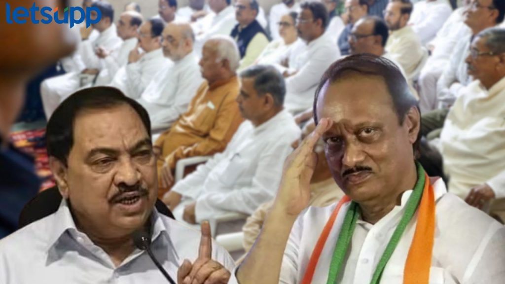 ...तोपर्यंत अजित पवार संघाला समर्थन देणार नाही; खडसेंचा अजितदादांवर ठाम विश्वास