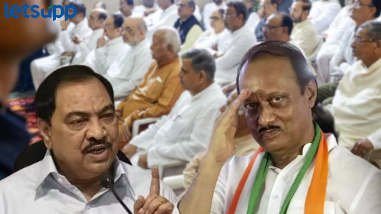 ...तोपर्यंत अजित पवार संघाला समर्थन देणार नाही; खडसेंचा अजितदादांवर ठाम विश्वास