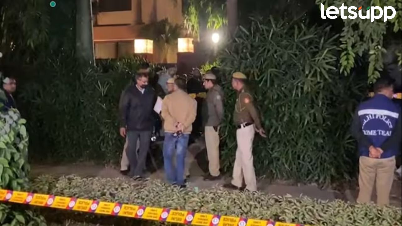 Israel Embassy परिसरात स्फोट; दिल्लीमध्ये खळबळ, पोलिसांकडून तपास सुरू