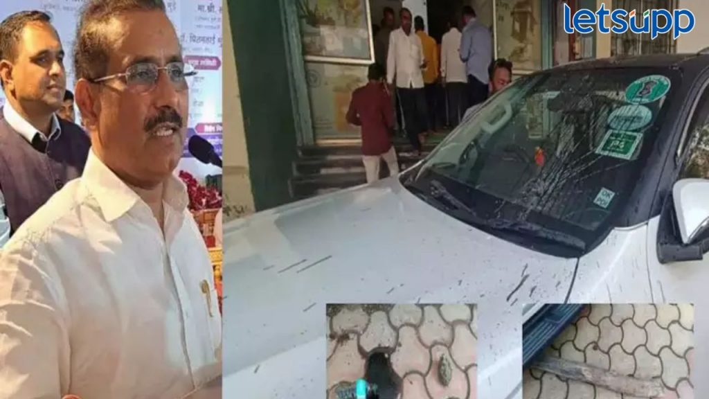 माजी मंत्री राजेश टोपेंच्या गाडीवर अज्ञांताकडून दगडफेक, पोलिसांकडून तपास सुरू