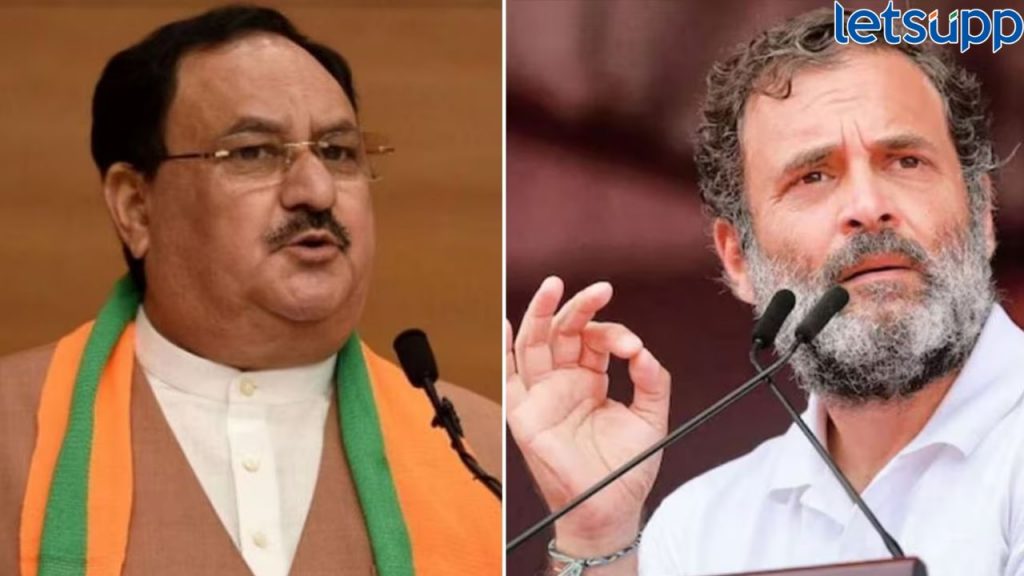राहुल गांधींनाही उत्तर द्यावं लागले, लुटलेला पै-पै परत करावा लागले; धीरज साहू प्रकरणी जेपी नड्डांची टीका