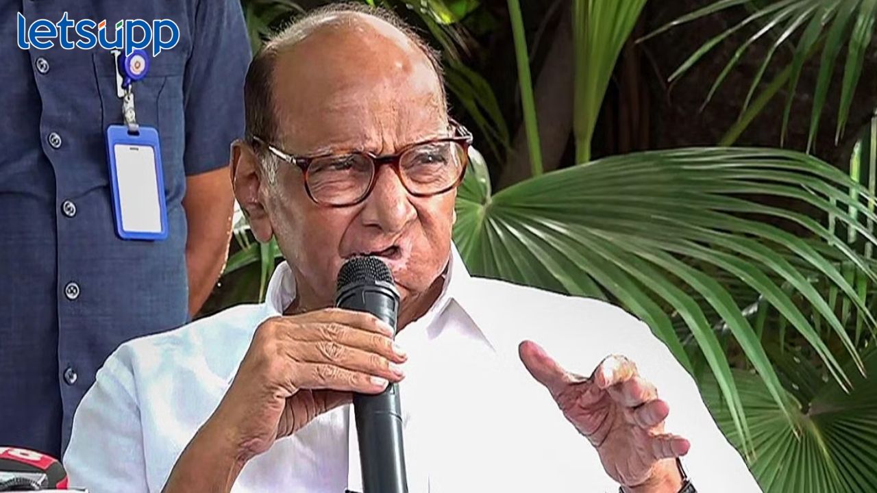 कांदा प्रश्नावरून पवार आक्रमक; म्हणाले, दिल्लीकरांना फक्त रस्त्यावरची भाष कळते विरोधकांकडे PM पदासाठी चेहराच नाही, अजितदादांच्या टीकेला पवारांचं प्रत्युत्तर, 'चेहरा नसल्यास काहीही...'