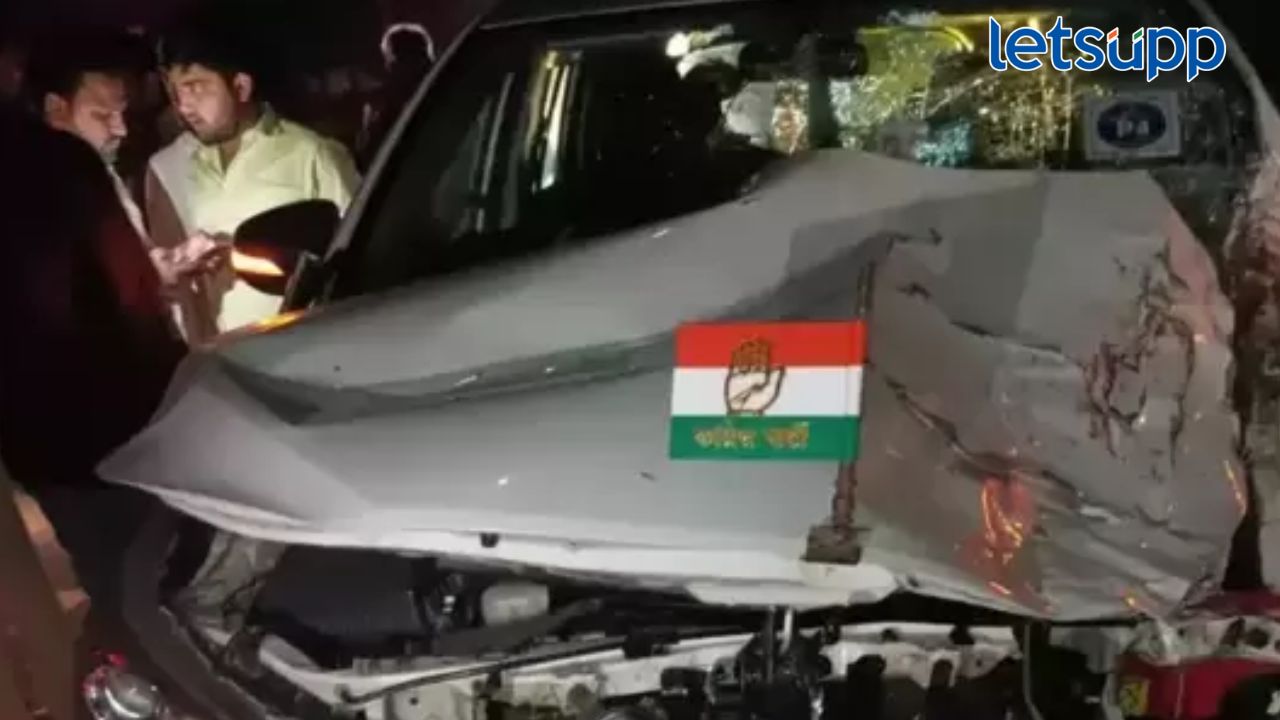 कॉंग्रेस आमदाराच्या वाहनाच्या धडकेत शेतकऱ्याचा मृत्यू, पाच जण जखमी, दर्यापूरमधील घटना कॉंग्रेस आमदाराच्या वाहनाच्या धडकेत शेतकऱ्याचा मृत्यू, दोन महिला जखमी