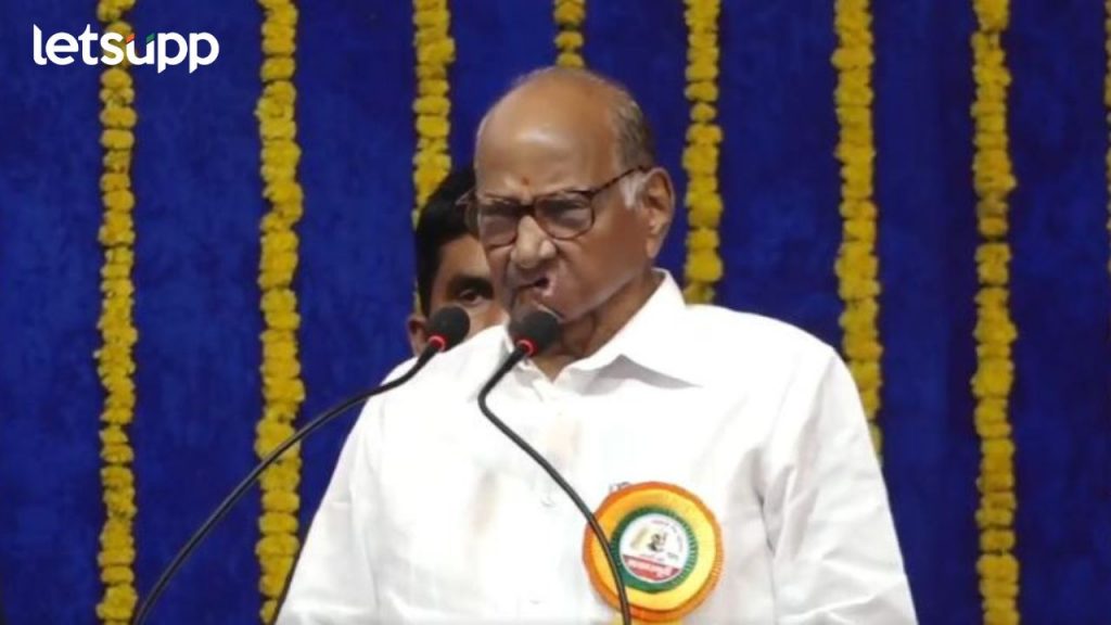 संताजी-धनाजी यांच्या घोड्यांप्रमाणे मोदींना आमची चिंता वाटते, शरद पवारांचा हल्लाबोल