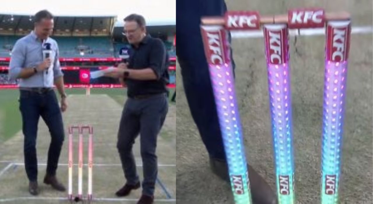 Electra Stumps : आश्चर्यच! आता स्टम्प सांगतील चौकार अन् षटकार; क्रिकेटमध्ये अफलातून स्टम्प्सची एन्ट्री!