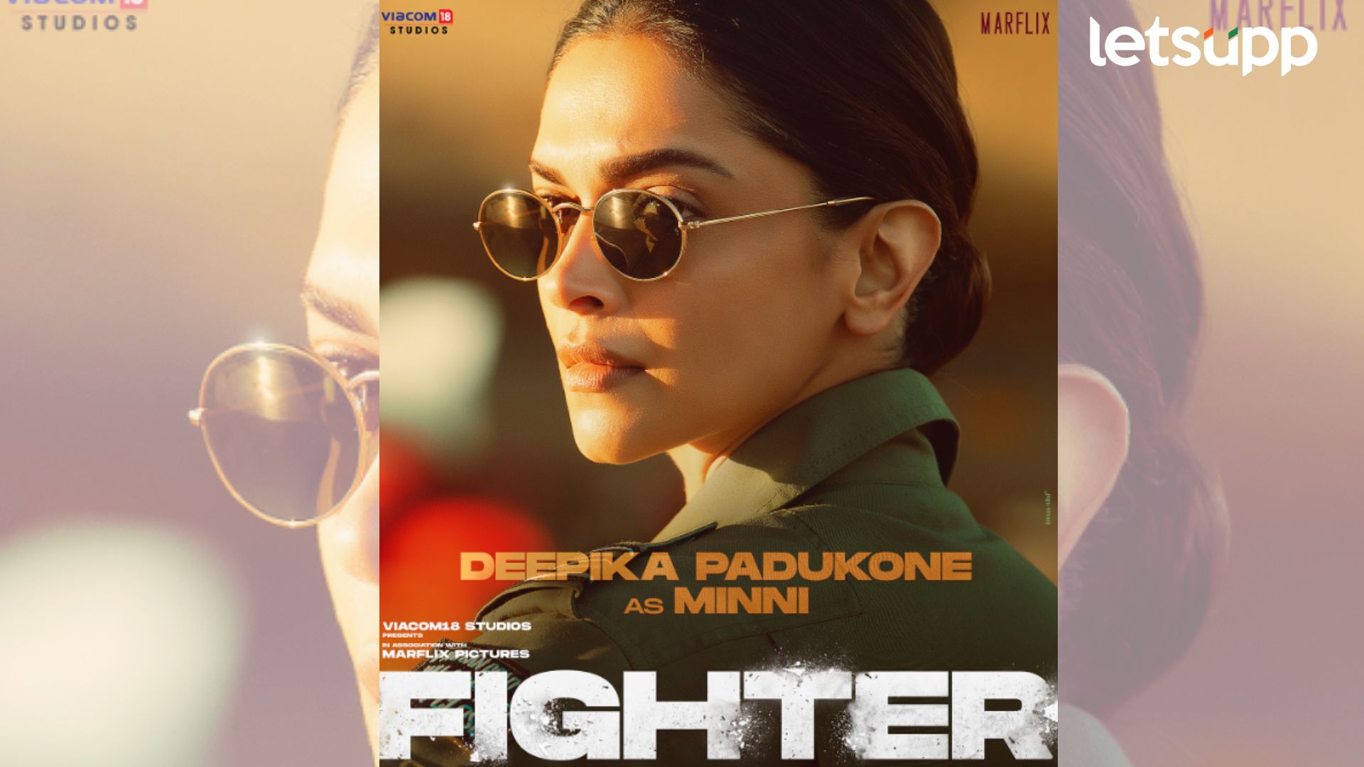 Deepika Padukone: दीपिका पदुकोणच्या 'फायटर'चा फर्स्ट लूक आला समोर, प्रजासत्ताकदिनी होणार प्रदर्शित