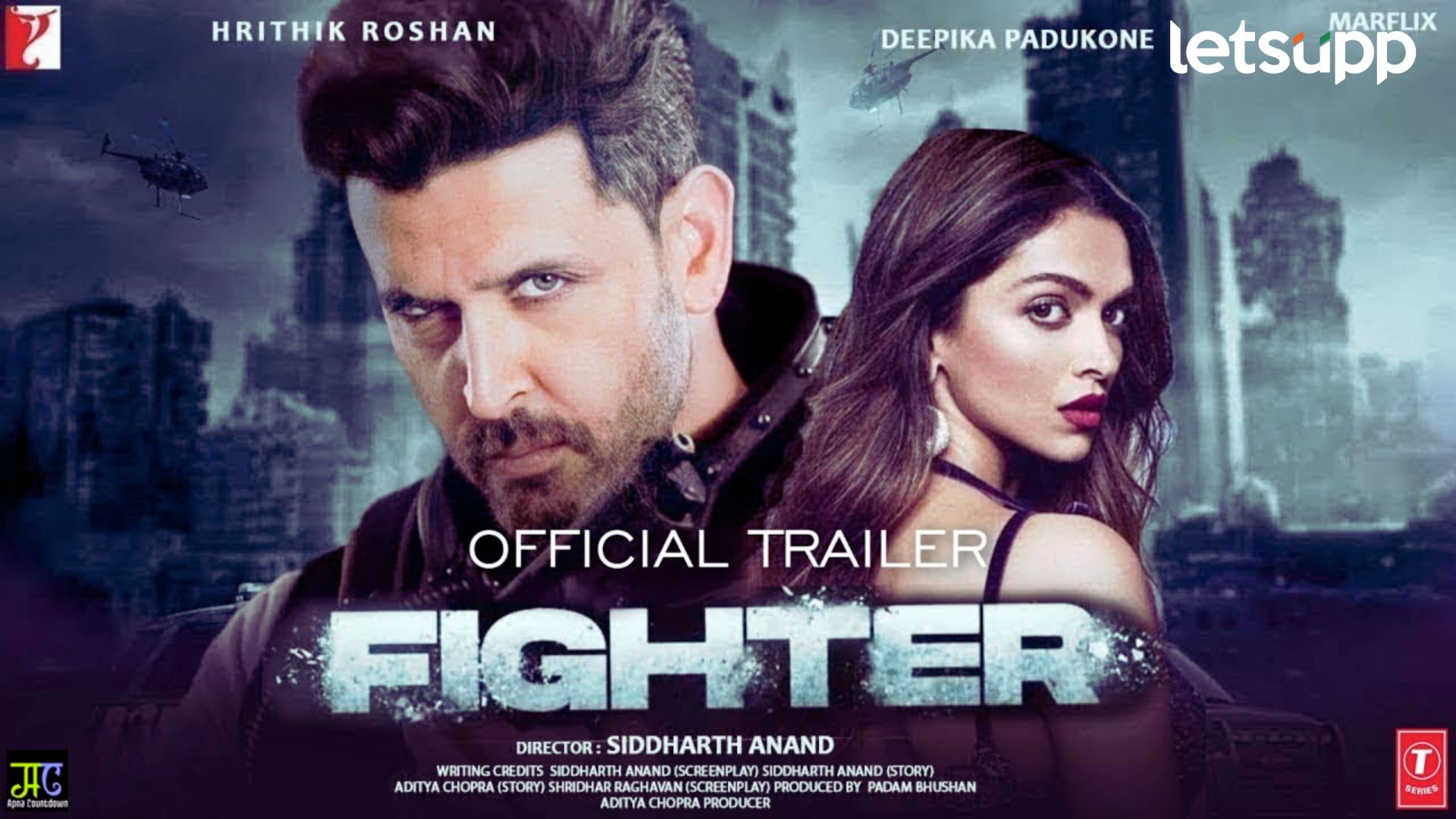 Fighter Teaser Release: 'देशभक्तीवर आधारित ‘फायटर’चा धमाकेदार टीझर प्रदर्शित