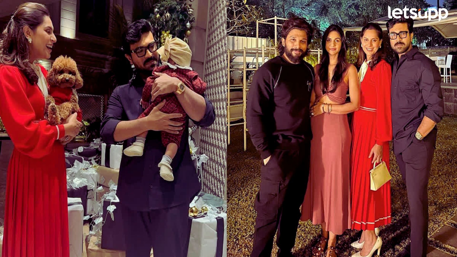 Christmas Day 2023 : अल्लू अर्जुन अन् राम चरण खास पद्धतीने साजरा केला ख्रिसमस