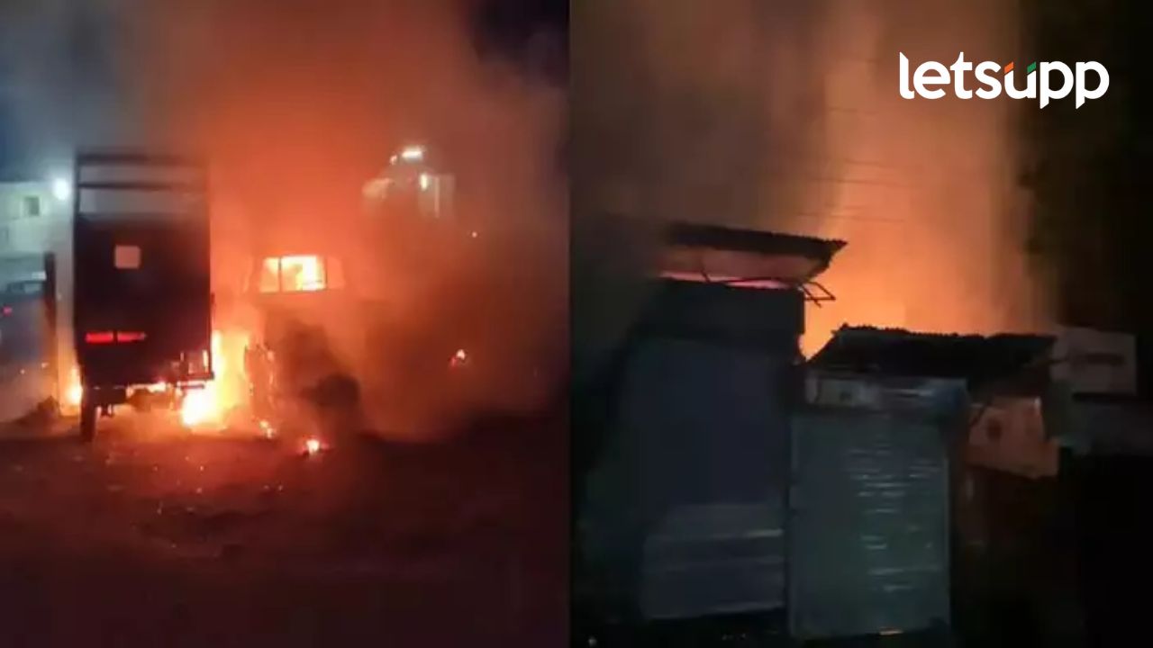 जळगावात नववर्षाच्या रात्री दोन गट भिडले; गुलाबरावांच्या चालकाने हॉर्न वाजवल्याने मोठा राडा