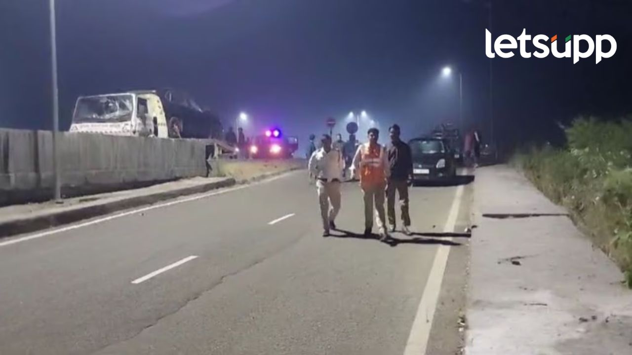 Accident News : मुंबई-गोवा महामार्गावर भीषण अपघात, तिघांचा मृत्यू तर तीनजण गंभीर जखमी