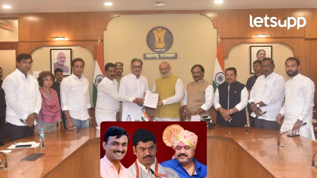 संतोष देशमुख हत्या प्रकरणी वातावरण तापलं; शिष्टमंडळाने घेतली राज्यपालांची भेट, काय आहे मागणी?