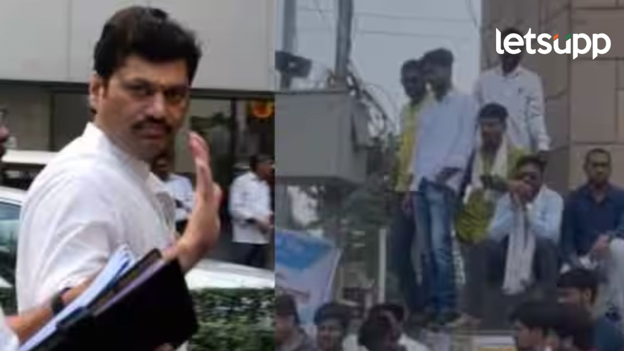 वाल्मिक कराडच्या समर्थकांची बैठक; धनंजय मुंडे पहाटे परळीत दाखल, पुढं काय होणार ? वाल्मिक कराडच्या समर्थकांची बैठक; धनंजय मुंडे पहाटे परळीत दाखल, पुढं काय होणार ?