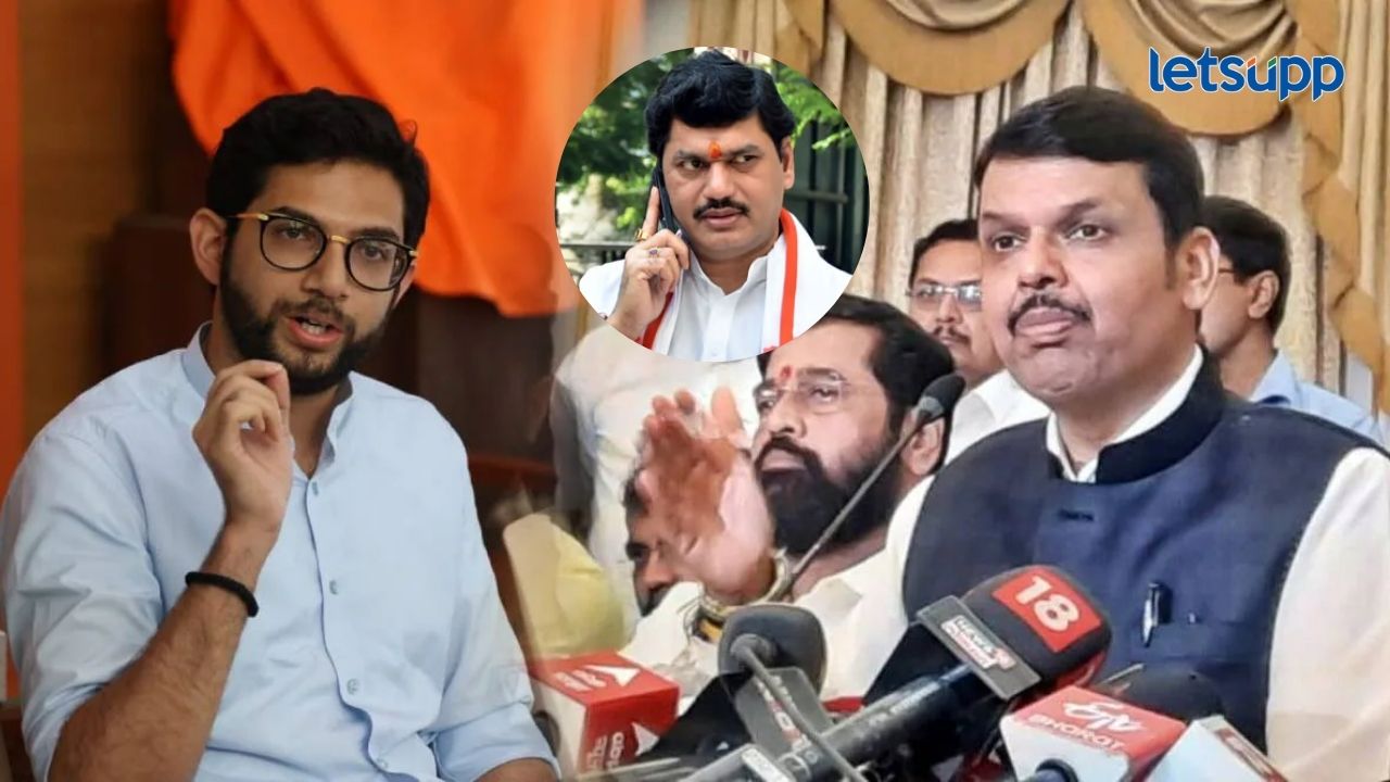 मुख्यमंत्री फडणवीस यांच्यावर कुणाचा दबाव आहे का?, धनंजय मुंडेंच्या राजीन्याम्यावर आदित्य ठाकरेंचा प्रश्न