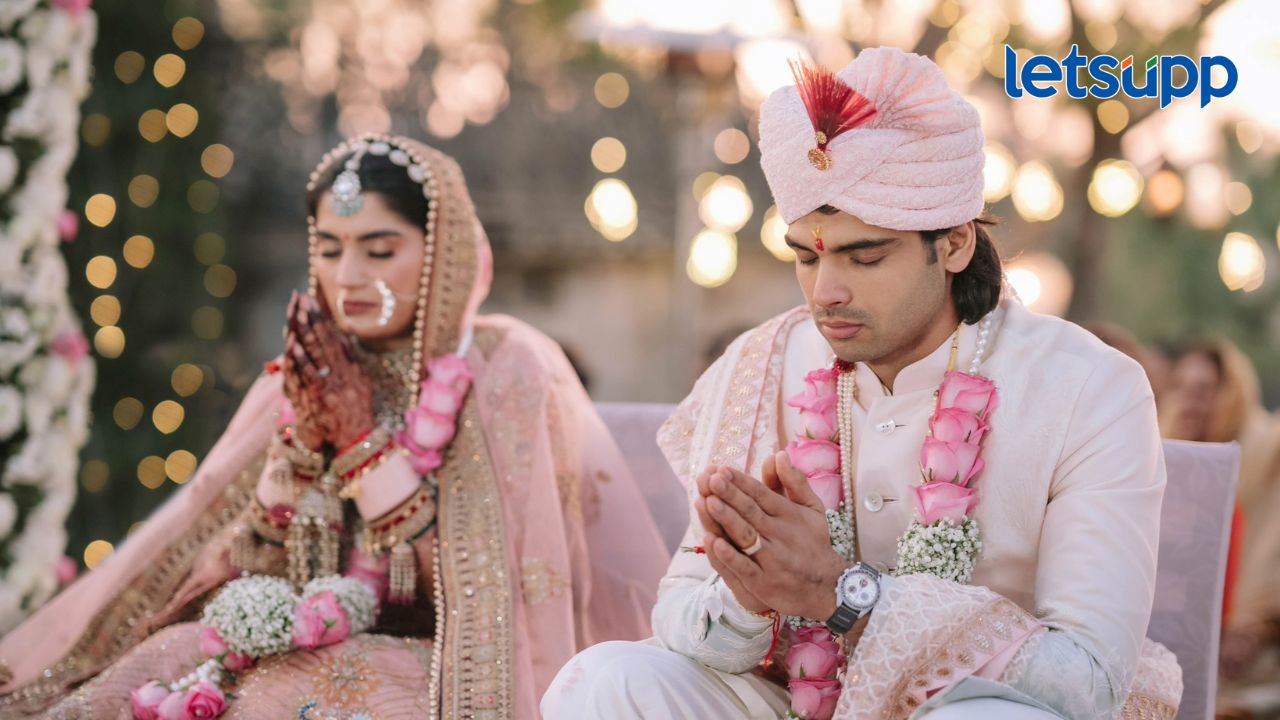 भारताच्या गोल्डन बॉयचा चाहत्यांना सुखद धक्का; भालाफेक खेळाडू नीरज चोप्रा अडकला विवाहबंधनात