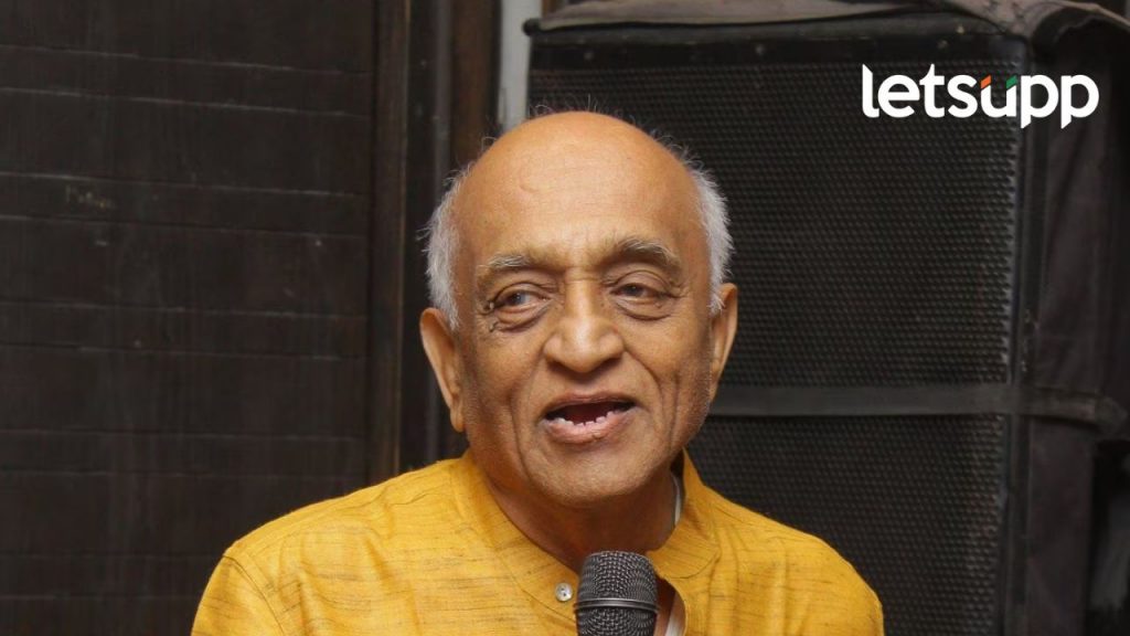 साहित्यिक व माजी न्यायमूर्ती नरेंद्र चपळगावकर यांचं निधन; वयाच्या ८७ व्या वर्षी घेतला अखेरचा श्वास