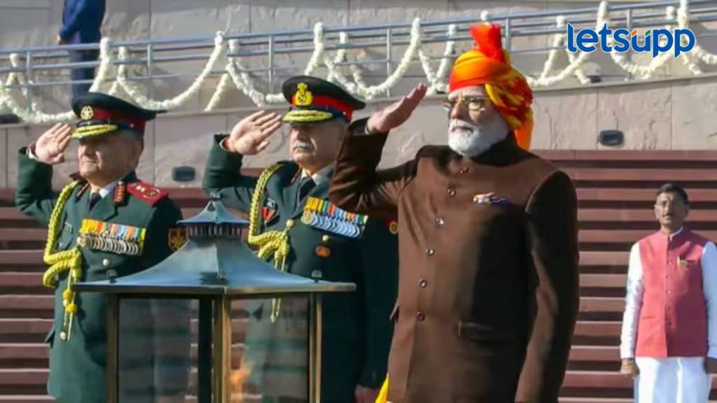 प्रजासत्ताक दिनाच्या सोहळ्यासाठी पंतप्रधानांनी परिधान केलेल्या फेट्याची चर्चा; काय आहेत वैशिष्ट्य?