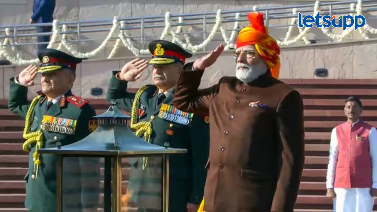 प्रजासत्ताक दिनाच्या सोहळ्यासाठी पंतप्रधानांनी परिधान केलेल्या फेट्याची चर्चा; काय आहेत वैशिष्ट्य?