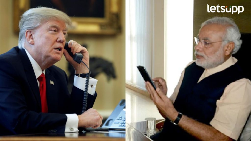अमेरिका राष्ट्राध्यक्ष ट्रम्प अन् पंतप्रधान मोदी यांच्यात फोनवर चर्चा; कोणत्या मुद्यांवर झाली चर्चा?