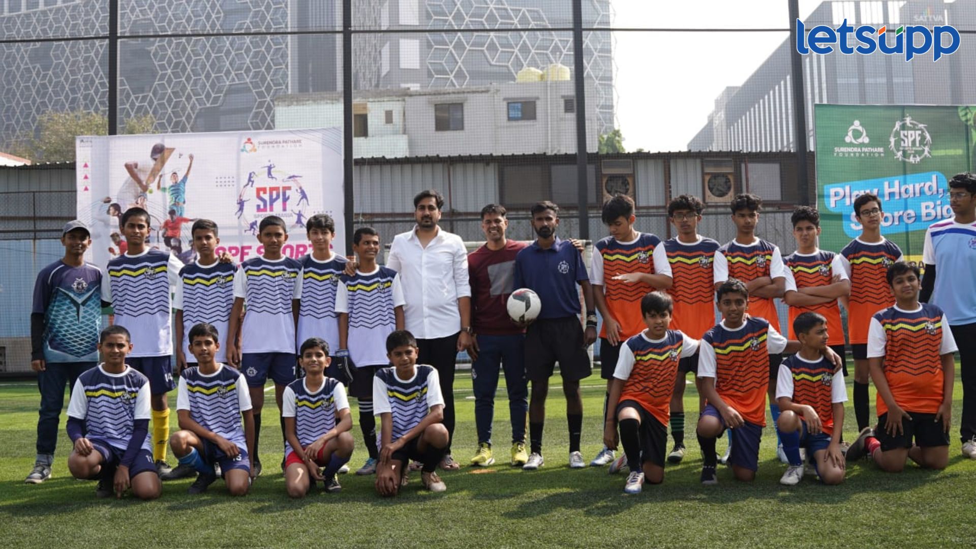 SPF Sports Mania Lawn Tennis And Box Football Championship