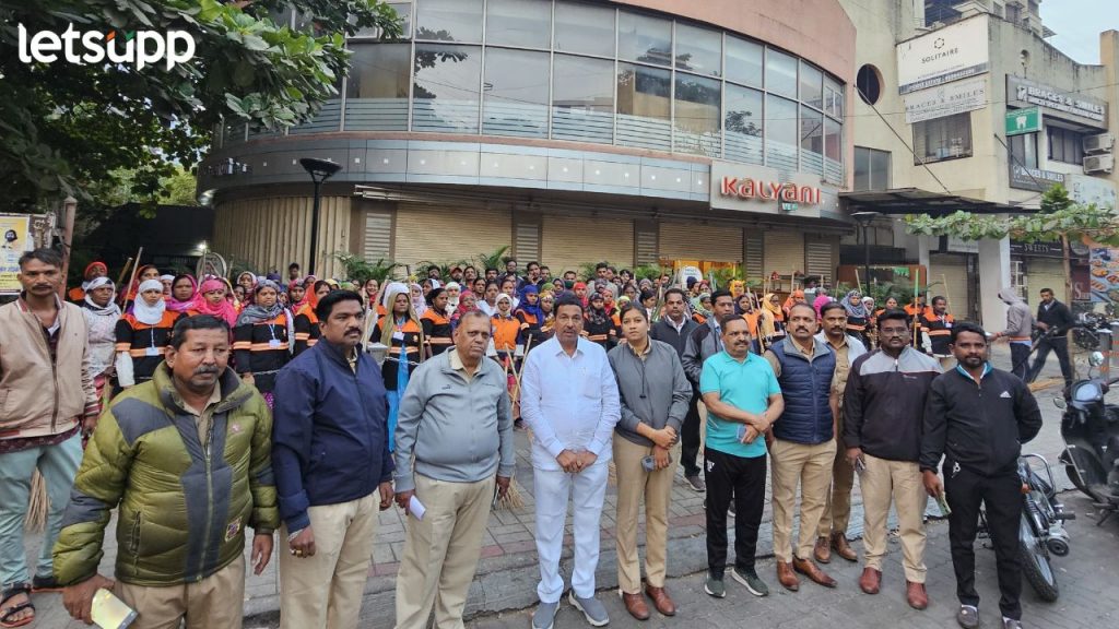 Cleanliness campaign in Kalyaninagar area with the help of municipality; Initiative of MLA BapuSaheb Pathare