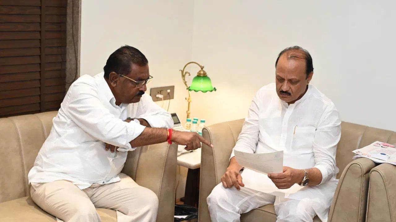 Suresh Dhas And Ajit Pawar