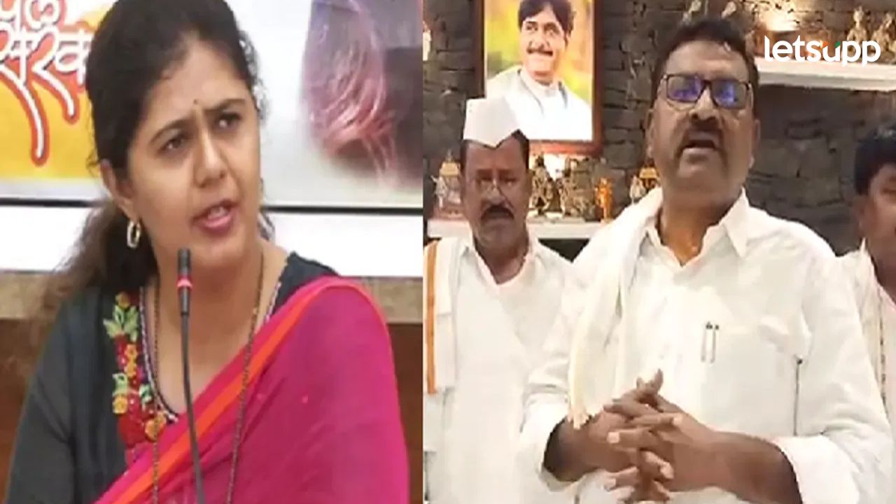 गेल्या अनेक दिवसांत कट्ट्रर विरोधक म्हणून वावरणारे धस अन् पंकजा मु्ंडेंचा एकाच गाडीत प्रवास