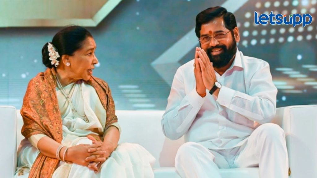 सगळं मावळलेलं असताना तुम्ही शिवसेना...ज्येष्ठ गायिका आशा भोसलेंच्या शिंदेंना वाढदिवसाच्या शुभेच्छा