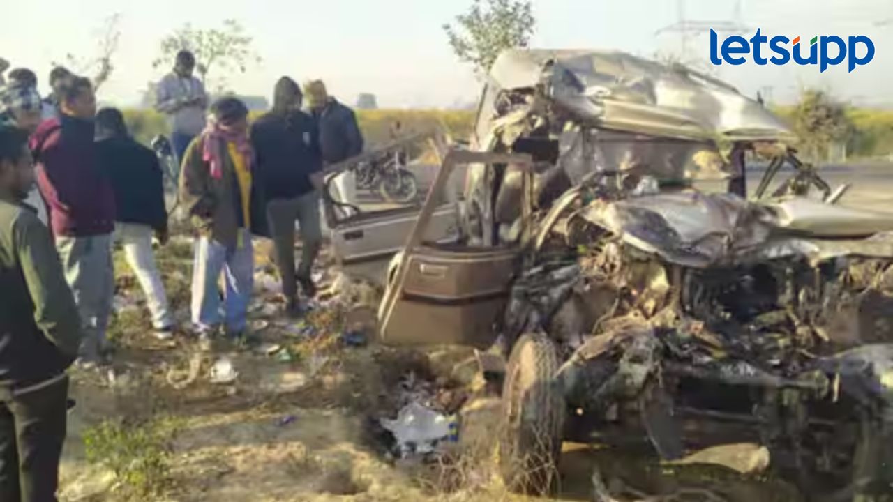 कुंभमेळ्यासाठी गेलेल्या बोलेरोची बसला भीषण अपघात; 10 जणांचा जागीच मृत्यू, 19 जण जखमी