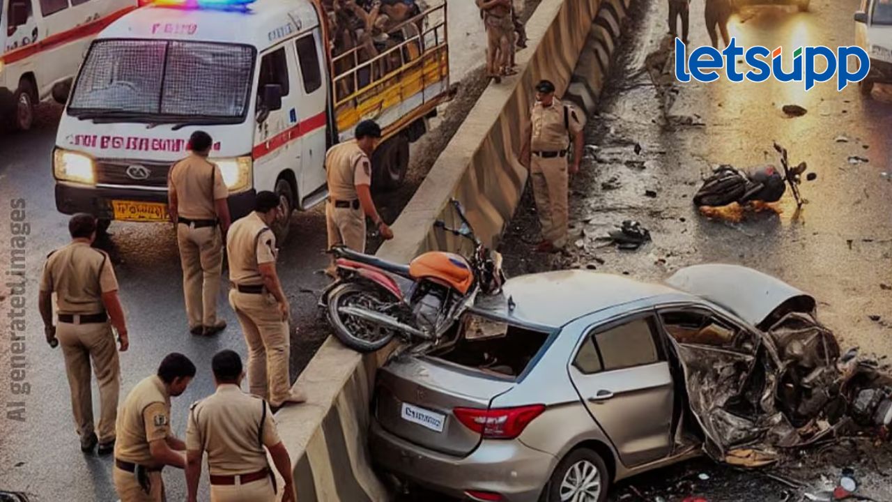 पिंपरी चिंचवडमध्ये भरधाव मोटारीची तीन दुचाकींना धडक; सहा जण जखमी, एकाची प्रकृती गंभीर