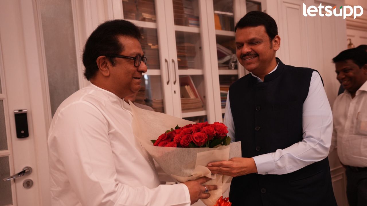 Raj Thackeray Nilesh Lanke Meet