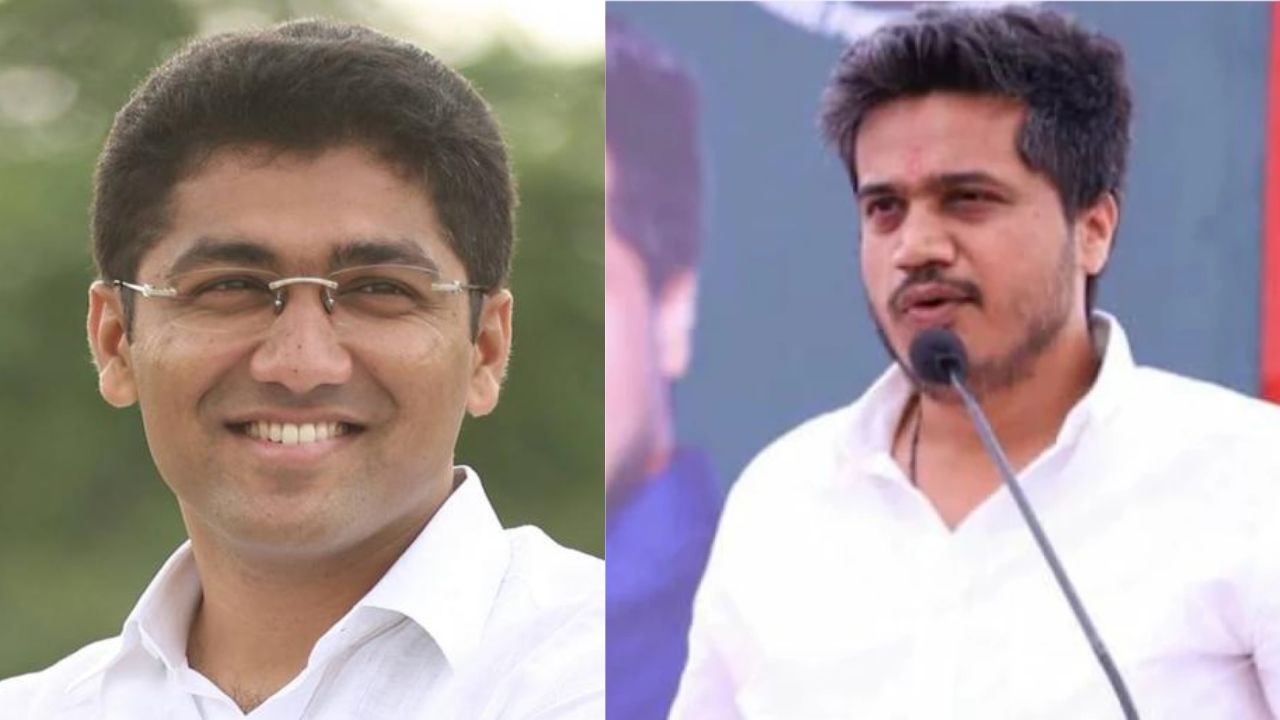 Sangram Jagtap And Rohit Pawar