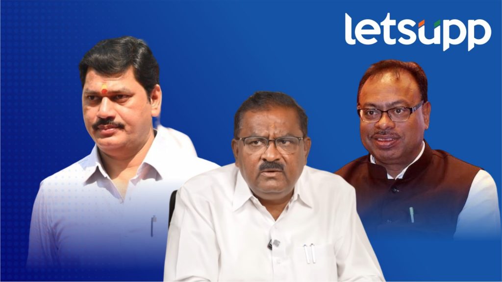 Dhananjay Munde and Suresh Dhas