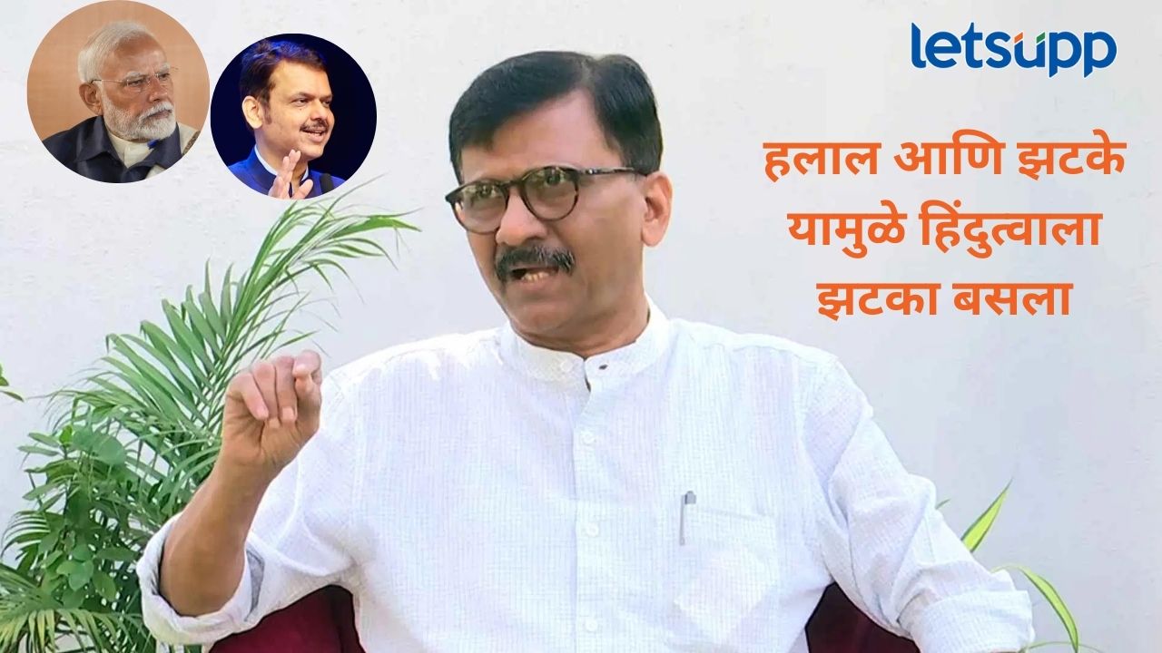देशात तणाव निर्माण करणं भाजपचं... झटका अन् हलालवरून संजय राऊतांचा घणाघाती आरोप