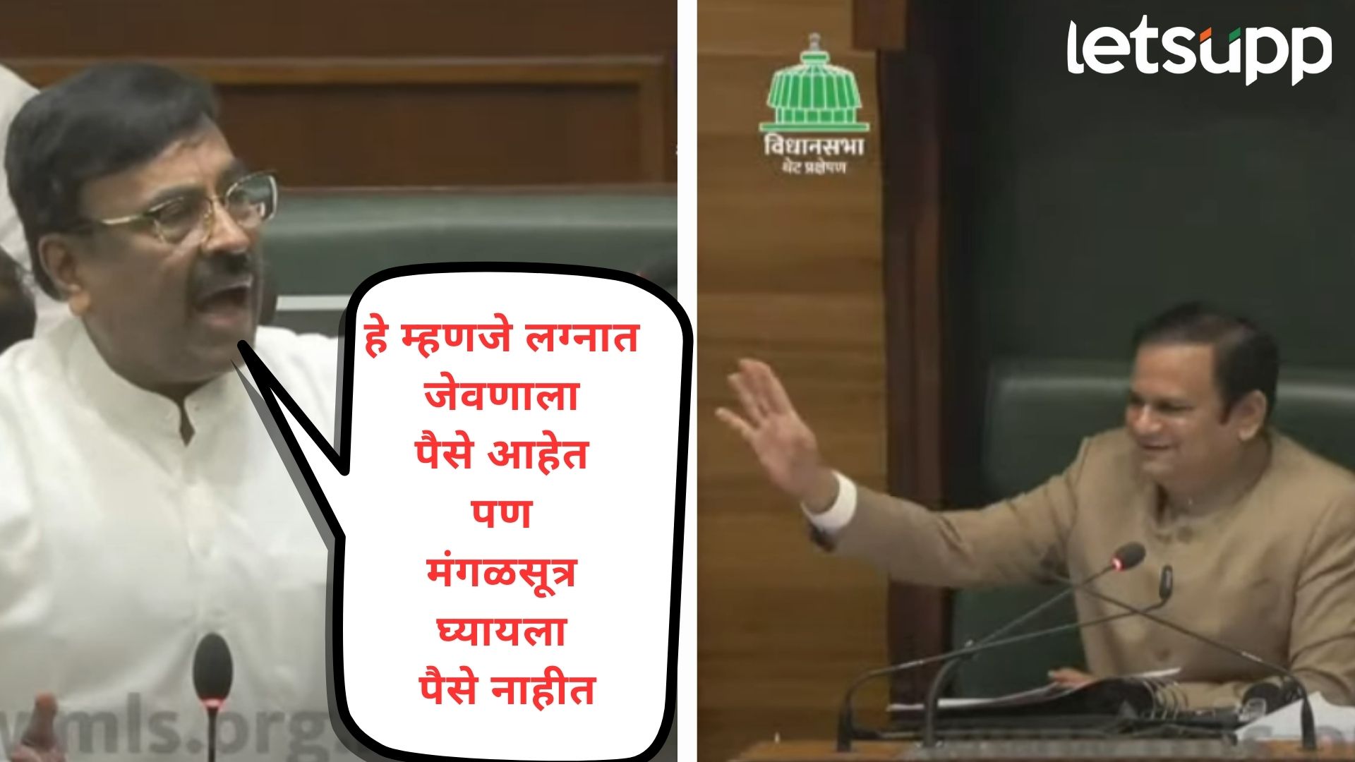 Video : सरकारला घरचा आहेत देत मुनगंटीवरांच्या अध्यक्षांना शुभेच्छा पण, हातवारे करत नार्वेकरांचा नकार