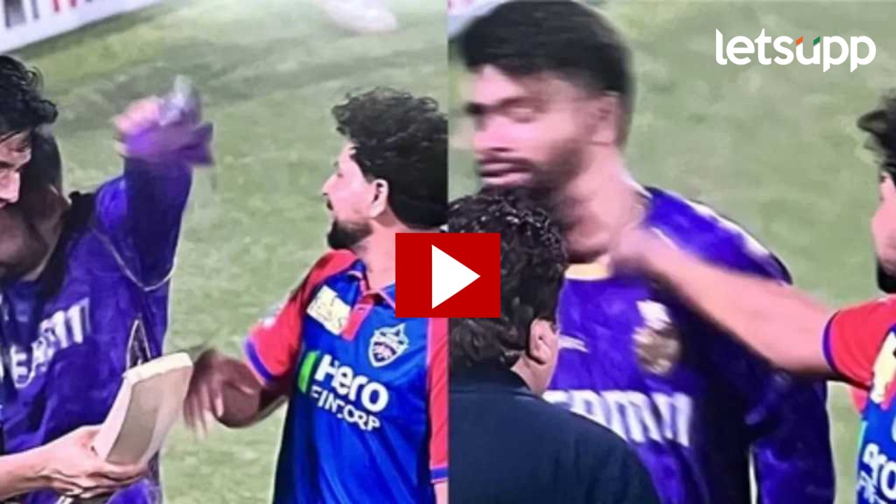 Video : भर मैदानात कुलदीप यादवने रिंकू सिंहच्या मारली कानाखाली; चॅहत्यांनी केली 'ही' मागणी