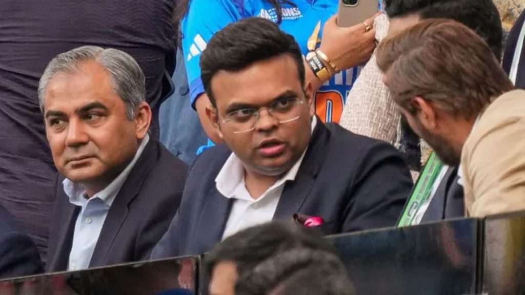 Jay Shah And Mohsin Naqvi