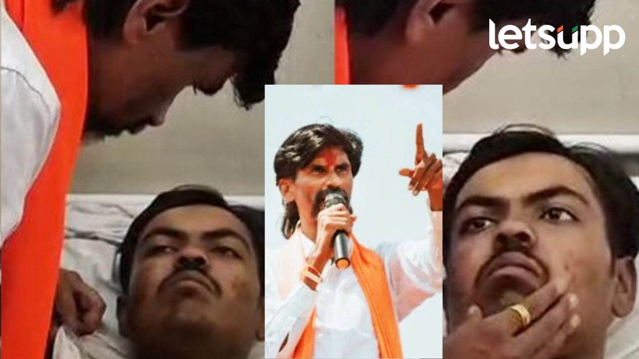 आम्ही तुझ्या पाठिशी आहोत तु घाबरू नको; मनोज जरांगेंनी दिला शिवराज दिवटेला धीर.. अन्..