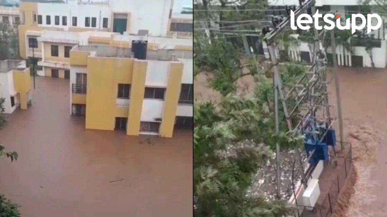 महाराष्ट्रात राज्यात पावसाचा रुद्रावतार; अनेक ठिकाणी शेती अन् घर जलमय, पाहा काही फोटो