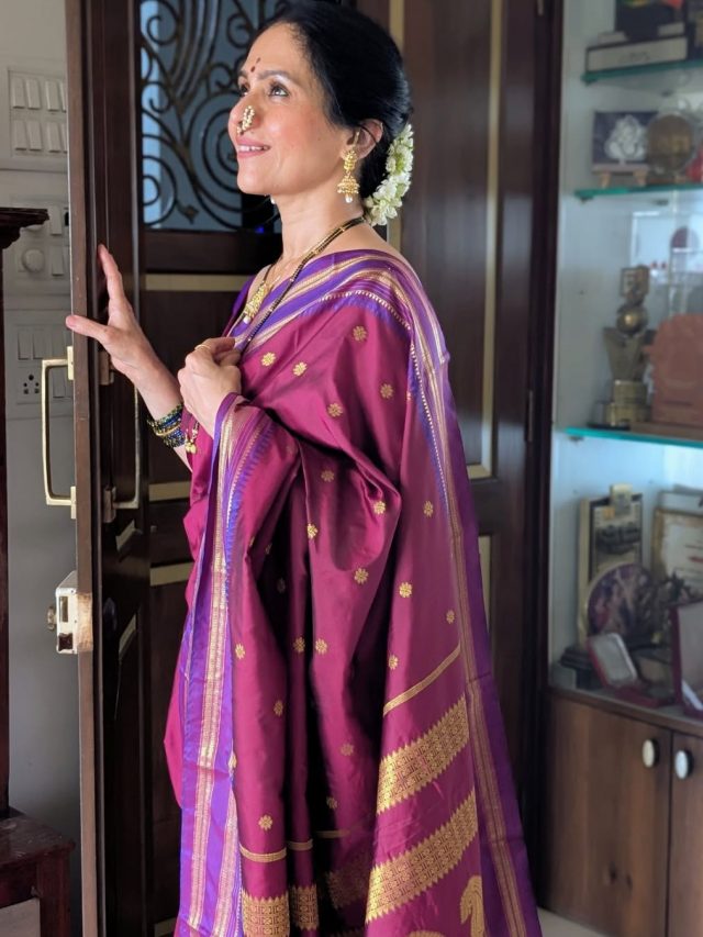 Aishwarya Narkar : ऐश्वर्या नारकरांच्या सौंदर्याने लावले चाहत्यांना वेड