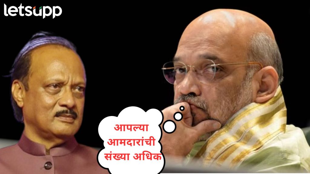 हात धुवून मागे लागा, अजितदादाचं तक्रार घेऊन आले पाहिजेत; शाहंच्या कानमंत्राने भुवया उंचावल्या