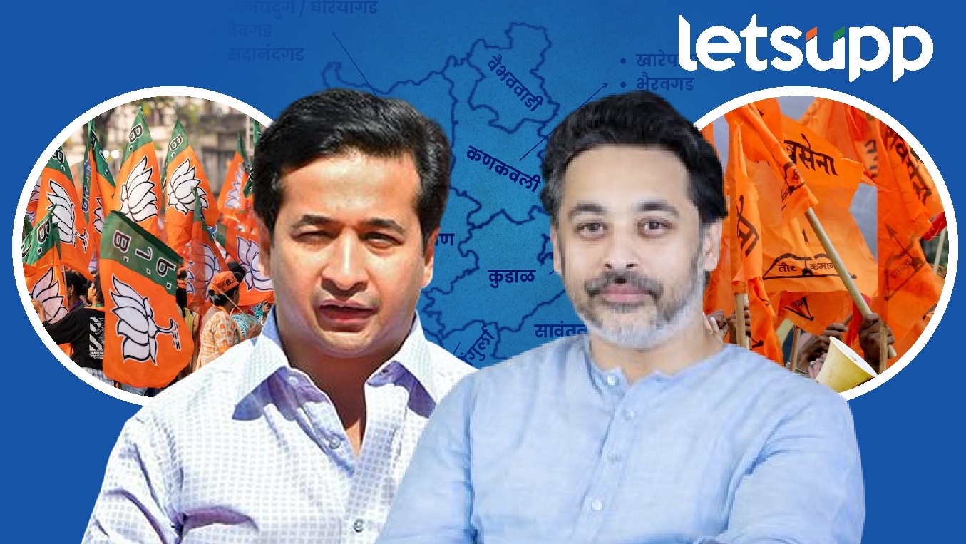 Nitesh and Nilesh Rane political conflict